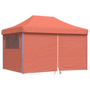 Party Tent Terrakotta 279 x 410 x 315 cm Oxford stof