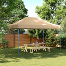 Party Tent Beige 292 x 440 x 315 cm Oxford stof