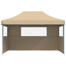 Party Tent Beige 292 x 440 x 315 cm Oxford stof