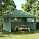Party Tent Grøn 292 x 440 x 315 cm Oxford stof