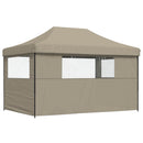 Party Tent Gråbrun 292 x 440 x 315 cm Oxford stof