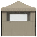 Party Tent Gråbrun 292 x 440 x 315 cm Oxford stof