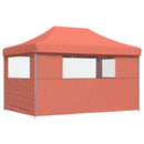 Party Tent Terrakotta 292 x 440 x 315 cm Oxford stof