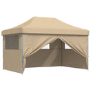 Party Tent Beige 292 x 440 x 315 cm Oxford stof
