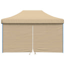 Party Tent Beige 292 x 440 x 315 cm Oxford stof