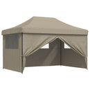 Party Tent Gråbrun 292 x 440 x 315 cm Oxford stof