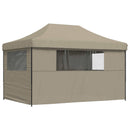 Party Tent Gråbrun 292 x 440 x 315 cm Oxford stof