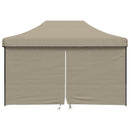 Party Tent Gråbrun 292 x 440 x 315 cm Oxford stof