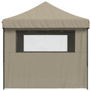 Party Tent Gråbrun 292 x 440 x 315 cm Oxford stof