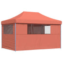 Party Tent Terrakotta 292 x 440 x 315 cm Oxford stof