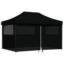 Party Tent Sort 292 x 440 x 315 cm Oxford stof