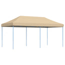 Party Tent Beige 292 x 580 x 315 cm Oxford stof