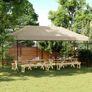 Party Tent Gråbrun 292 x 580 x 315 cm Oxford stof