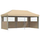 Party Tent Beige 292 x 580 x 315 cm Oxford stof