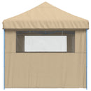Party Tent Beige 292 x 580 x 315 cm Oxford stof