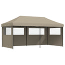 Party Tent Gråbrun 292 x 580 x 315 cm Oxford stof
