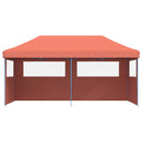 Party Tent Terrakotta 292 x 580 x 315 cm Oxford stof