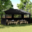 Party Tent Sort 292 x 580 x 315 cm Oxford stof