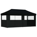 Party Tent Sort 292 x 580 x 315 cm Oxford stof