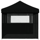 Party Tent Sort 292 x 580 x 315 cm Oxford stof