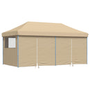 Party Tent Beige 292 x 580 x 315 cm Oxford stof