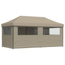 Party Tent Gråbrun 292 x 580 x 315 cm Oxford stof