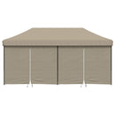 Party Tent Gråbrun 292 x 580 x 315 cm Oxford stof