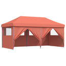 Party Tent Terrakotta 292 x 580 x 315 cm Oxford stof