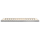 Gulv seng ramme Grå Sonoma 90 x 190 cm Konstrueret træ