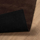Medium luv blød og vaskbar tæppe HUARTE Brun 60 x 110 cm