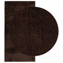 Medium luv blød og vaskbar tæppe HUARTE Brun 150 x 80 cm