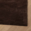 Medium luv blød og vaskbar tæppe HUARTE Brun 340 x 240 cm