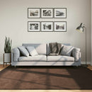 Medium luv blød og vaskbar tæppe HUARTE Brun 200 x 200 cm