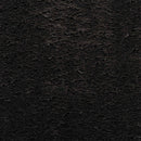 Medium luv blød og vaskbar tæppe HUARTE Sort 750 x 80 cm