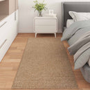 Områdetæpper Rektangulær AGIRA Naturfarvet 200 x 80 cm