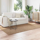 Områdetæpper Moiré AGIRA Naturfarvet 170 x 120 cm Polyester