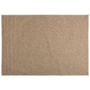 Områdetæpper Moiré AGIRA Naturfarvet 170 x 120 cm Polyester