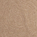 Områdetæpper Moiré AGIRA Naturfarvet 200 x 200 cm Polyester