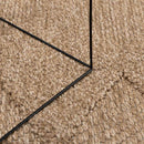 Områdetæpper AGIRA Naturfarvet 170 x 120 cm Polyester