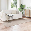 Områdetæpper Rektangulær FARO Creme 170 x 120 cm Polyester