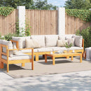 Områdetæpper Rektangulær FARO Creme 280 x 200 cm Polyester