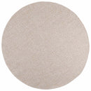 Områdetæpper Rund FARO Creme Ø 120 CM Polyester