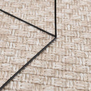 Områdetæpper Rund FARO Creme Ø 200 CM Polyester
