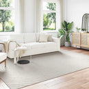 Områdetæpper Rektangulær PALMERAS Creme 280 x 200 cm Polyester