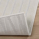 Områdetæpper Firkantet PALMERAS Creme 200 x 200 cm Polyester