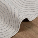 Områdetæpper Firkantet PALMERAS Creme 240 x 240 cm Polyester
