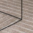 Områdetæpper Rektangulær PALMERAS Beige 340 x 240 cm Polyester