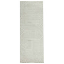 Områdetæpper Rektangulær PALMERAS Grøn 80 x 200 cm Polyester