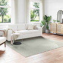 Områdetæpper Firkantet PALMERAS Grøn 240 x 240 cm Polyester