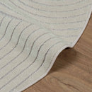 Områdetæpper Rund PALMERAS Grøn Ø 120 CM Polyester